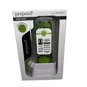 Prepara Herb Savor Original, Keeps Herbs Fresh 3X Longer! PP01-HS100